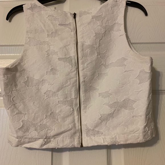 Crop white top Forever21 - Picture 3 of 4